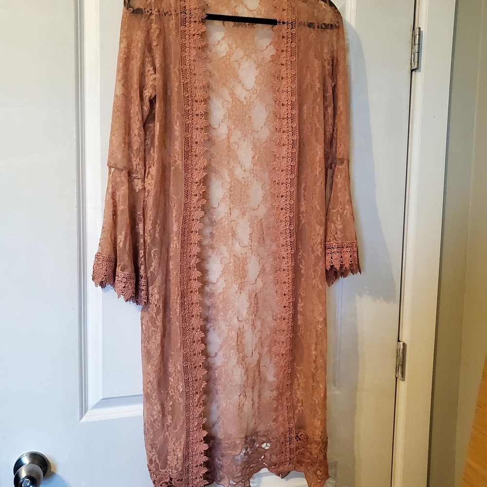 Lace Kimono Cardigan